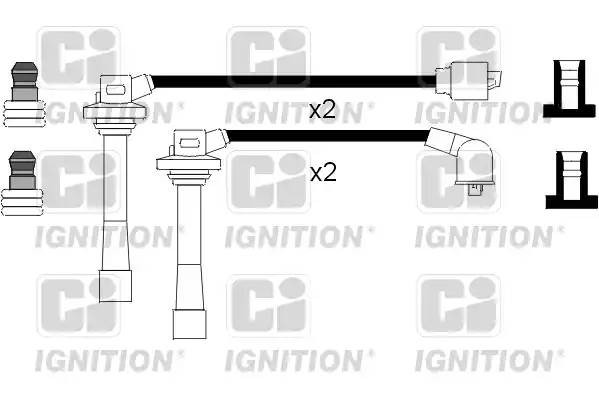 Ккомплект проводов зажигания XC653 QUINTON HAZELL