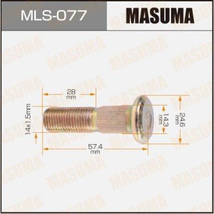 Шпилька ступицы колеса MLS-077 MASUMA