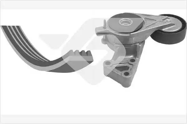 Поликлиновой ременный комплект KHV107 HUTCHINSON
