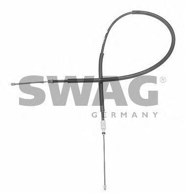 Трос, стояночная тормозная система 62 91 7915 SWAG