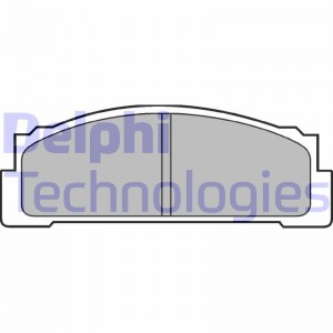 Комплект тормозных колодок, диско LP30 DELPHI