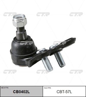 Опора шаровая подвески CBT-57L CTR