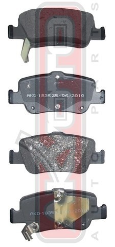 Колодки тормозные дисковые AKD-1835 AKYOTO