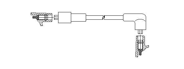 Провод зажигания 43334 BREMI