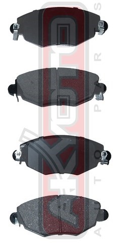 Колодки тормозные дисковые AKD-1248 AKYOTO