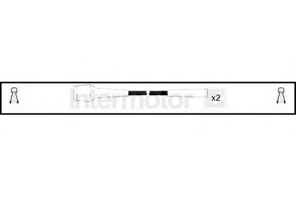 Ккомплект проводов зажигания 73259 STANDARD