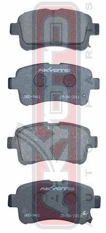 Колодки тормозные дисковые AKD-9461 AKYOTO