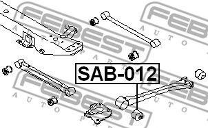 Сайлентблок SAB-012 FEBEST