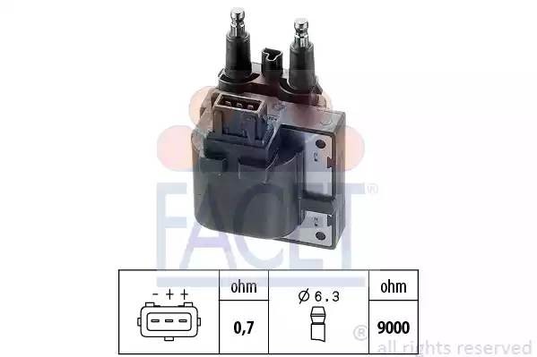 Катушка зажигания 9.6255 FACET