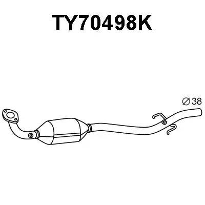Катализатор TY70498K VENEPORTE