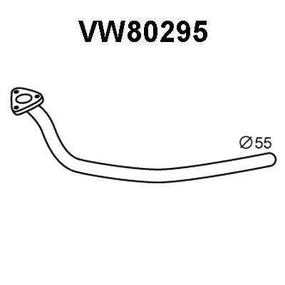 Выпускной трубопровод VW80295 VENEPORTE