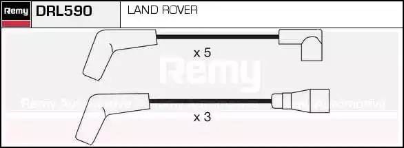 Ккомплект проводов зажигания DRL590 DELCO REMY