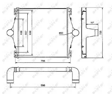 Интеркулер 30814 NRF