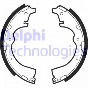 Комплект тормозных колодок LS1409 DELPHI