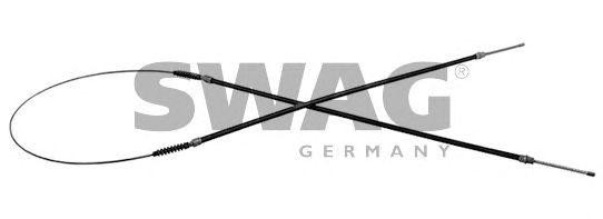 Трос, стояночная тормозная система 70 91 2382 SWAG