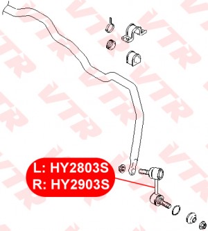 Стойка стабилизатора HY2903S VTR