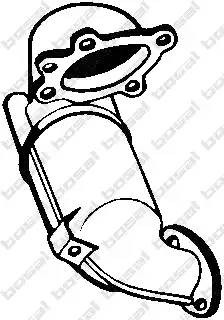 Катализатор 099-267 BOSAL