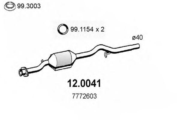 Катализатор 120041 ASSO