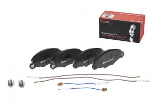 Комплект тормозных колодок, диско P61061 BREMBO