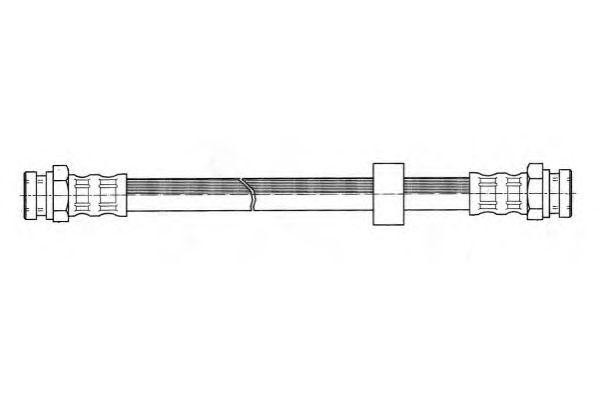 Тормозной шланг FHY2324 FERODO