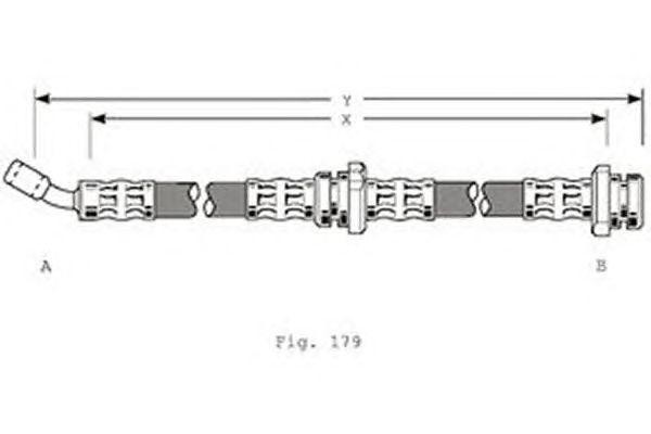 Тормозной шланг 9004205 GIRLING