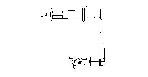 Провод зажигания 17362 BREMI