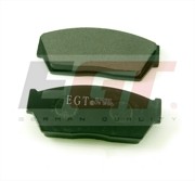 Колодки тормозные дисковые 321422EGT EGT