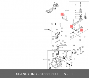 Деталь 3183308000 SSANG YONG