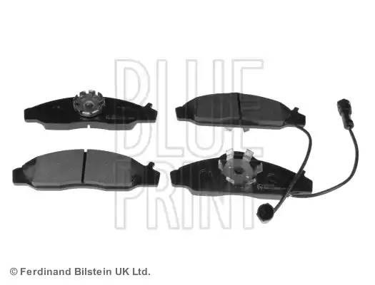Комплект тормозных колодок, диско ADG04241 BLUE PRINT