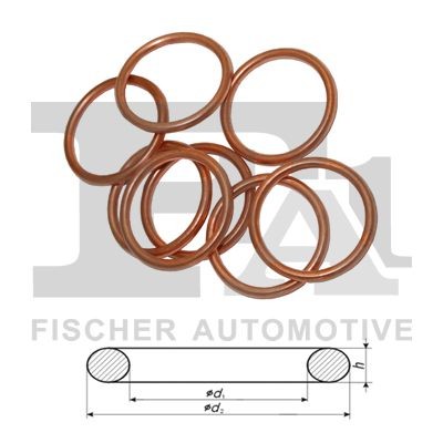Уплотнительное кольцо, резьбовая пр; Уплотняющее кольцо 968330100 FISCHER