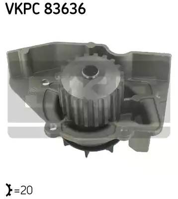 Водяной насос VKPC83636 SKF