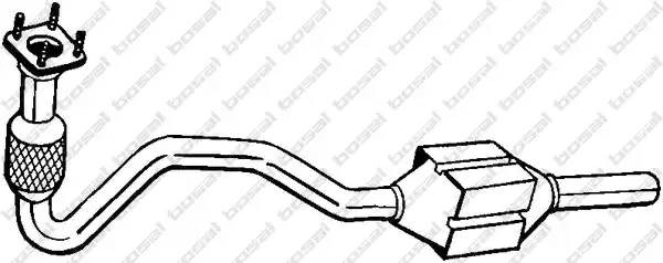 Катализатор 099-555 BOSAL