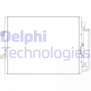 Конденсатор, кондиционер TSP0225592 DELPHI