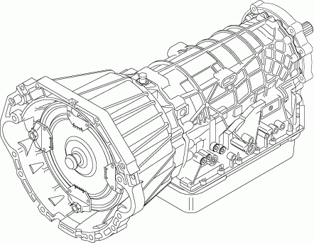 Автоматическая коробка передач 1058.000.034 ZF