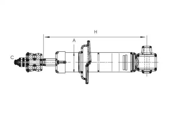 Амортизатор Z 1596 SCT