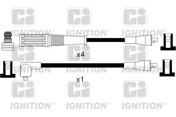 Ккомплект проводов зажигания XC1112 QUINTON HAZELL