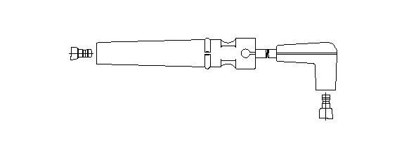 Провод зажигания 40248 BREMI