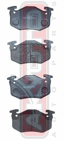 Колодки тормозные дисковые AKD-0332 AKYOTO