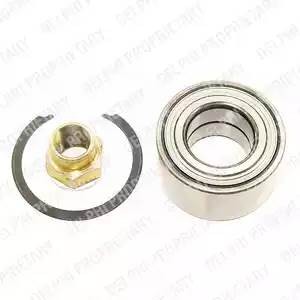 Комплект подшипника ступицы колеса BK1286 DELPHI