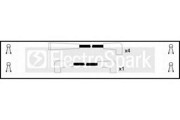 Ккомплект проводов зажигания OEK094 STANDARD