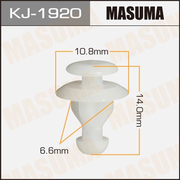 Клипса крепежная KJ1920 MASUMA