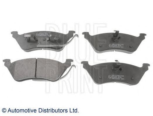 Комплект тормозных колодок, диско ADA104203 BLUE PRINT