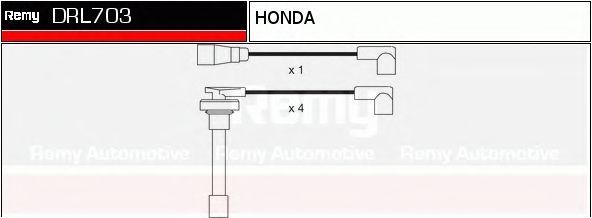 Ккомплект проводов зажигания DRL703 DELCO REMY