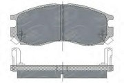 Комплект тормозных колодок, диско SP133 SCT