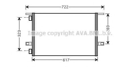 Конденсатор, кондиционер RTA5304 AVA