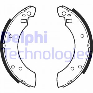 Комплект тормозных колодок LS1232 DELPHI