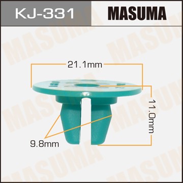 Клипса крепежная KJ331 MASUMA