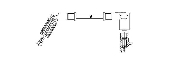 Провод зажигания 65234 BREMI