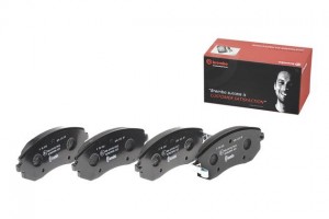 Комплект тормозных колодок, диско P78013 BREMBO