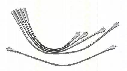 Ккомплект проводов зажигания 88604020 TRISCAN